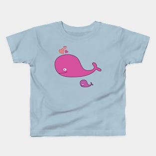 Whale of Love Kids T-Shirt